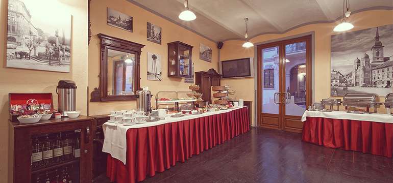 Bohaté raňajky formou bufetových stolov v SKARITZ Hotel & Residence****