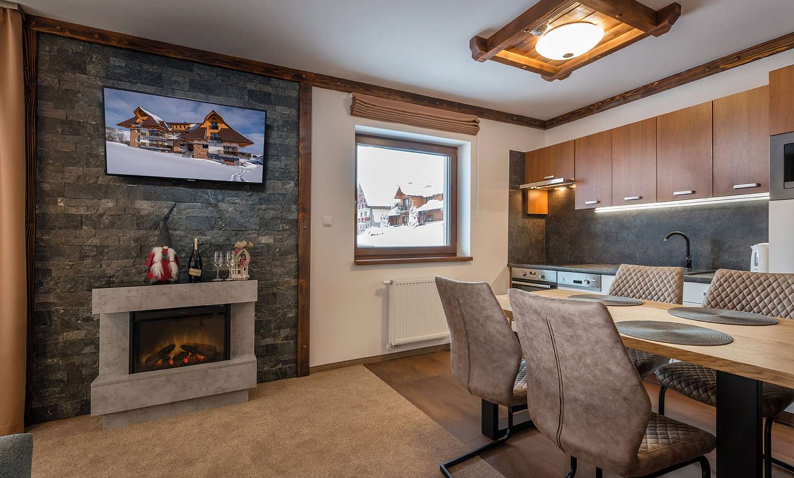 Apartmány Krasvill s výhľadom na Tatry v tichej lokalite Ždiaru