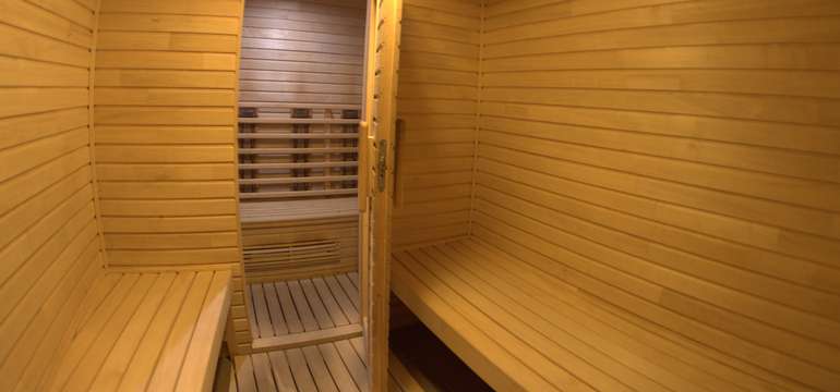 V nabídce je finská i infra sauna