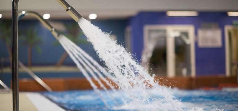 Wellness Hotel Step**** je priamo prepojený s vodným svetom