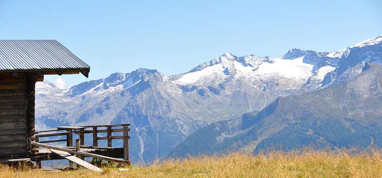 Z hotela Helenenburg v alpskom stredisku Bad Gastein to nemáte ďaleko k podobným výhľadom