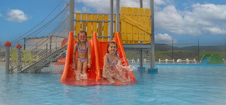 Aquapark Lipany ponúka plochu 2,5 ha plných zábavy