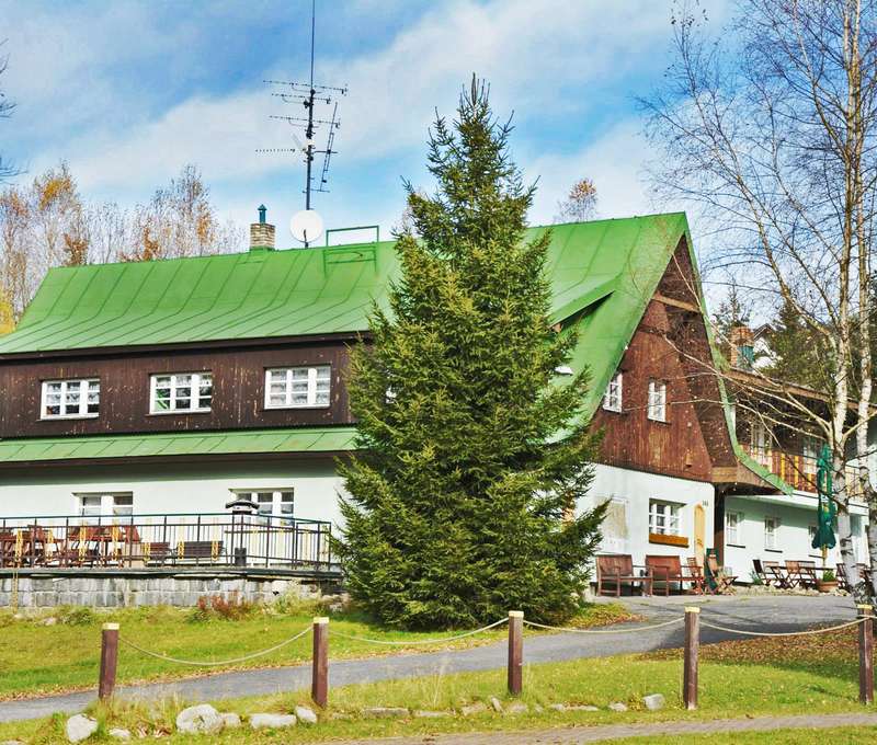 Hotel U supa*** se nachází v klidné lokalitě Harrachova, zvané Nový Svět