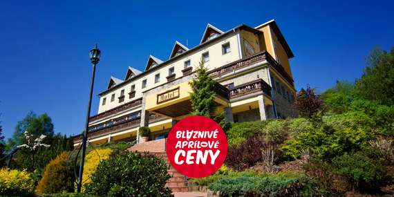 EXTRA CENA: Hotel Husárik**** v horskom prostredí so stravou a vstupom do jaskynného bazéna/Kysuce - Čadca