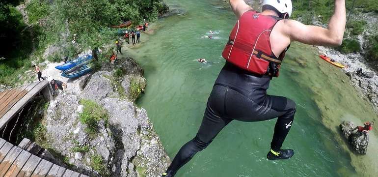 Rafting na rieke Salza v Rakúsku 
