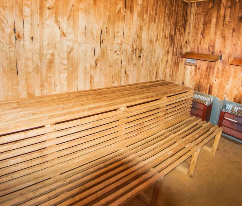 K dispozici je i sauna 