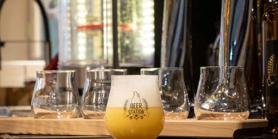Jedinečná ochutnávka remeselných pív svetových pivovarov v BEER STATION TAPHOUSE/Bratislava - Petržalka