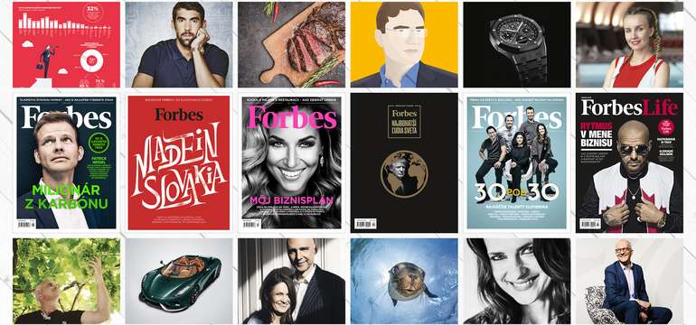 Ročné predplatné mesačníka Forbes (12 vydaní)