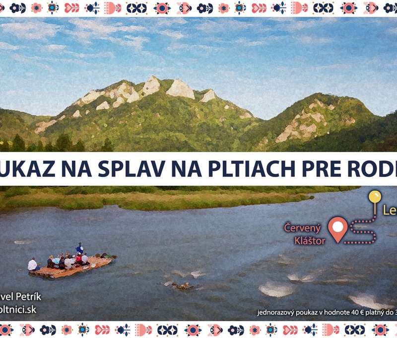 V rámci ubytovania máte aj možnosť splavovania Dunajca