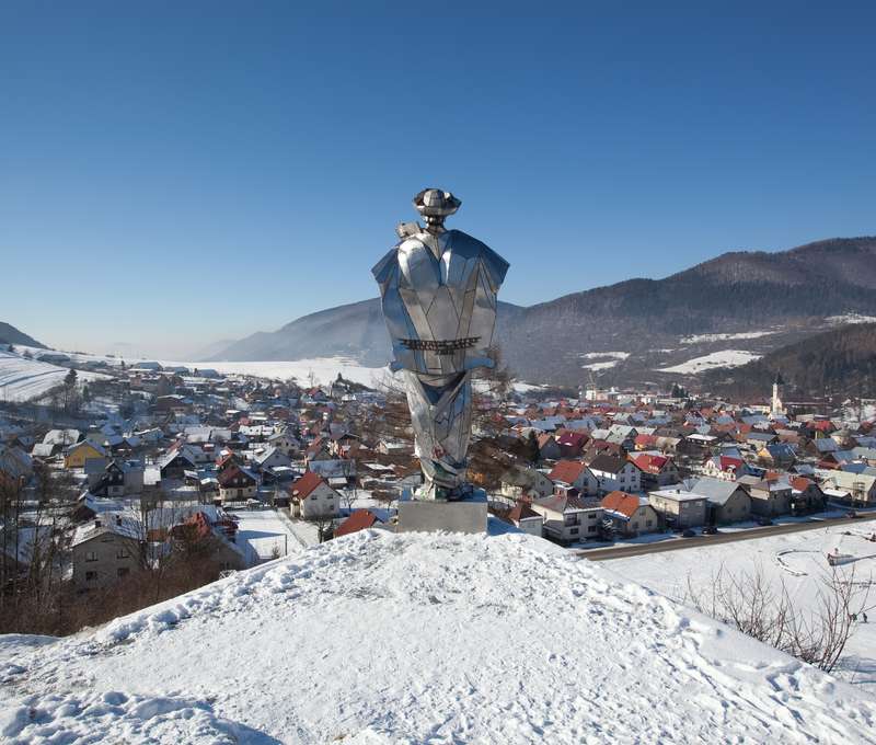 Penzión Goral nájdete v tichej oblasti cca 1 km od Terchovej