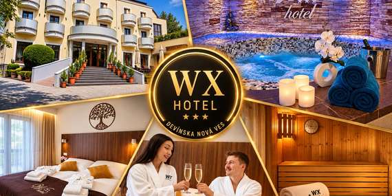 Víkendový pobyt vo WX Hoteli***: Privátne wellness, sauna, prosecco a studená misa / Bratislava - Devínska Nová Ves