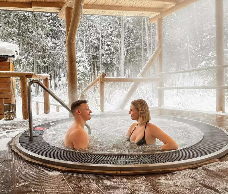 Exteriérové wellness si užijete aj v zime