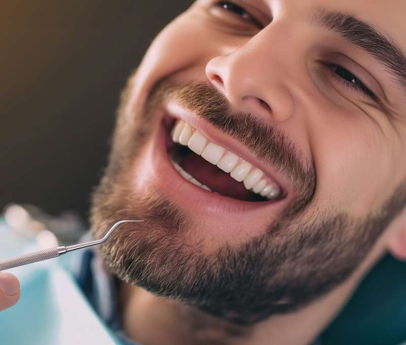 RTG vyšetrenie s CD a nová špičková korunka (ilustračné foto)