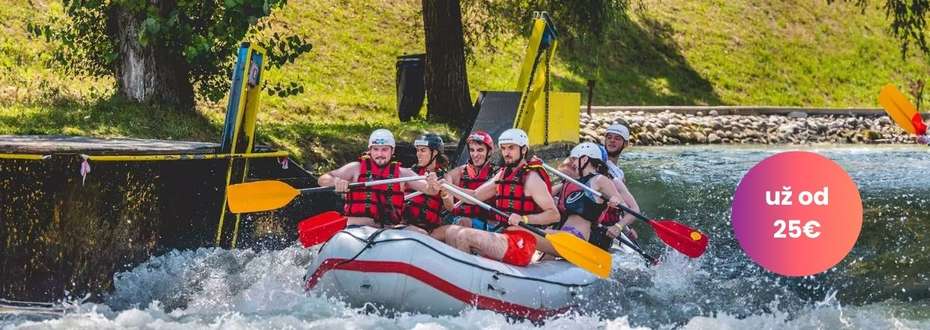 rafting na divokej vode