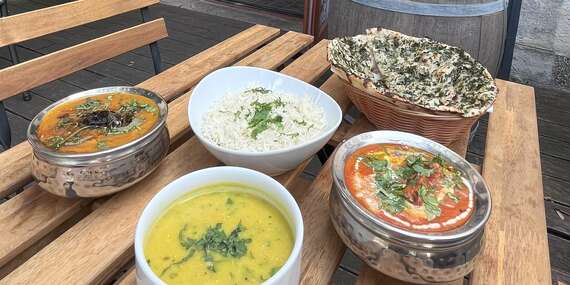 Zažite pravú chuť Indie: 4-chodové menu pre dvoch v reštaurácii Mr. Bharat & Bakchus/Bratislava - Staré Mesto