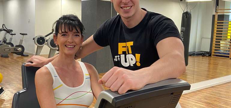 Tréning s fitness trénerom vo FIT UP!