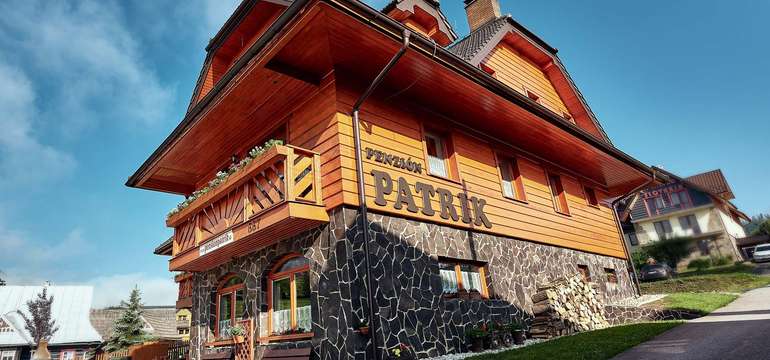 Penzión Patrik sa nachádza na úpätí Belianskych Tatier