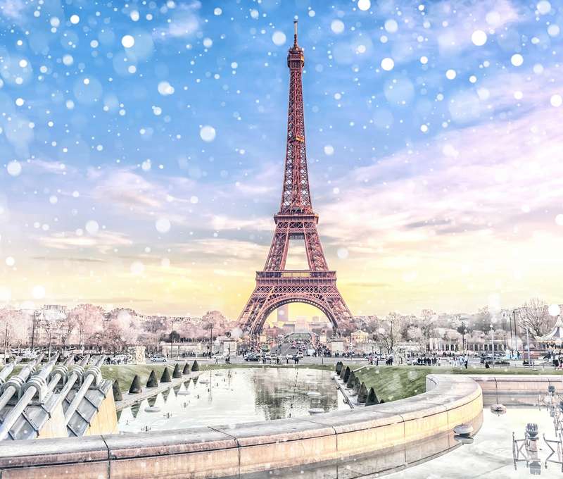 Čaro zimného Paríža s CK Metal
