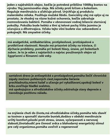 100 % čisté prírodné vonné esenciálne oleje v darčekovej sade (15x 5 ml)