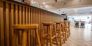 Príjemnú atmosféru dotvára pekný priestor