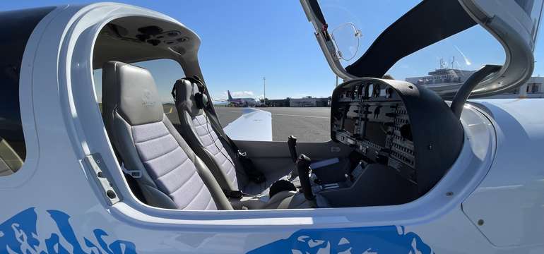 Certifikované 4-miestne lietadlo DIAMOND DA-40