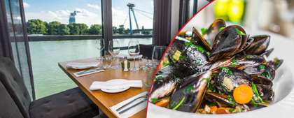 Gastronomický zážitok na Dunaji. Ochutnali sme Surf´n´Turf