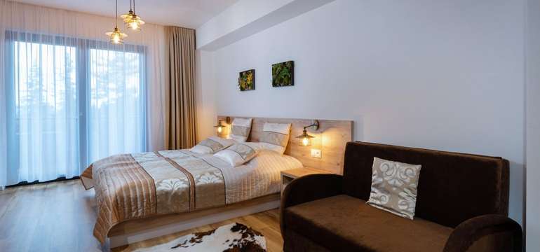 Štúdio 5.2  sa nachádza na  2. poschodí apartmánového domu