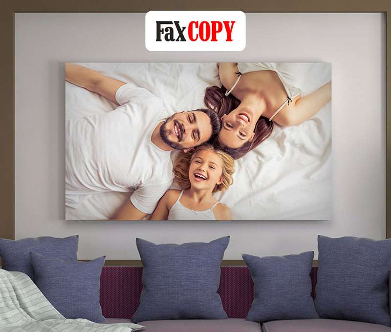 Štýlový obraz na plátne z vlastnej fotografie od FaxCOPY