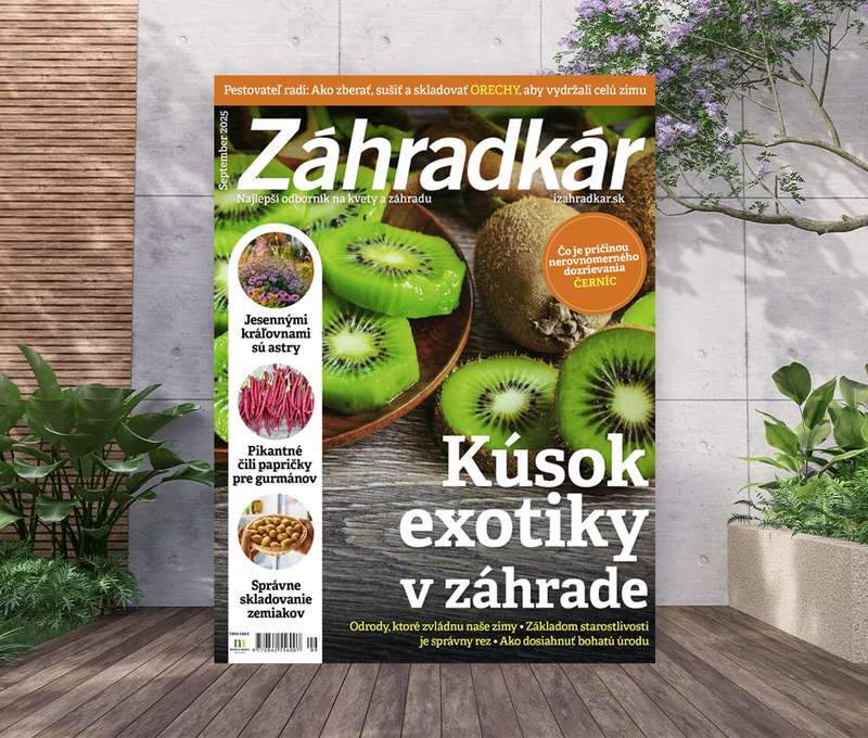 Ročné predplatné mesačníka ZÁHRADKÁR
