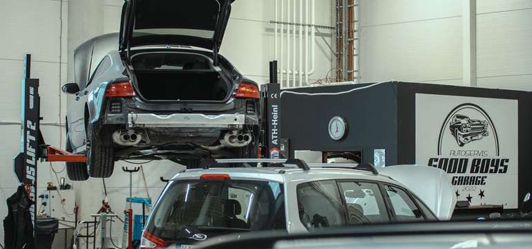 Autoservis Bory (prevádzka Good Boys) v Devínskej Novej Vsi
