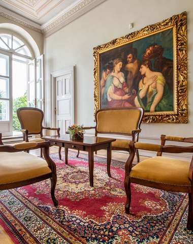 Historický interiér Kaštieľa Palárikovo