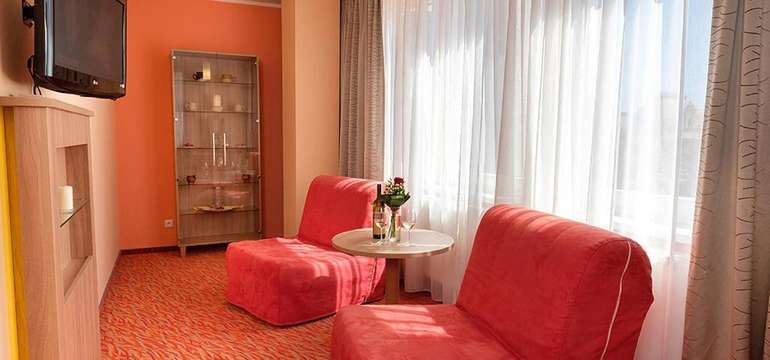 Prostory hotelu jsou nově zrekonstruované