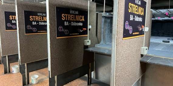 Ostrá streľba z guľových zbraní podľa výberu - Pištoľ Glock 44, samopal Thompson, Revolver Ruger.../Bratislava - Dúbravka