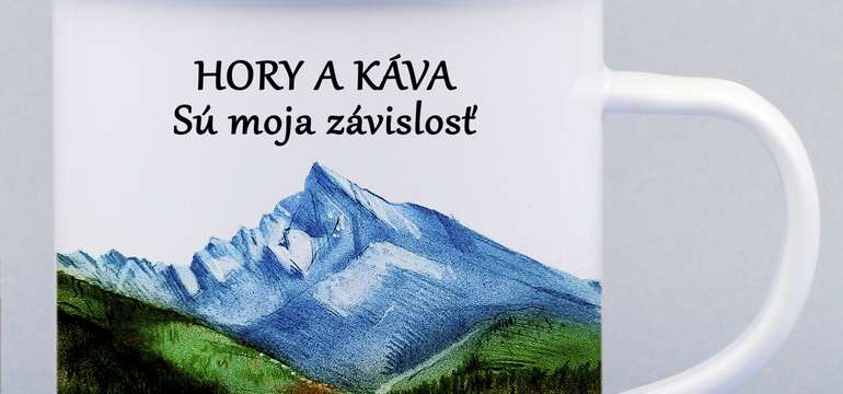 Turistický smaltovaný hrnček