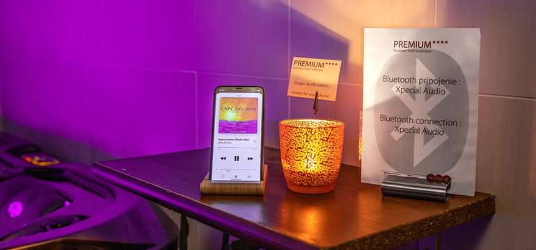 Romantická atmosféra so sviečkami  v PREMIUM**** business hotel 