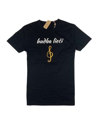Dámske tričko "Hudba lieči"