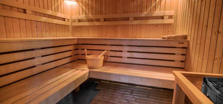 Možnosť dokúpiť si vstup do wellness so saunou a vírivkou