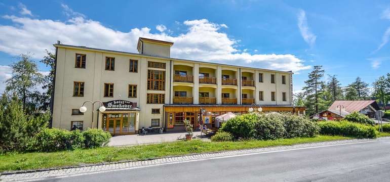 Hotel Smokovec*** leží v centre mesta, pri lanovke na Hrebienok a zastávke TEŽ