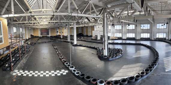 Jazda na motokáre alebo dvojmotokáre SODIKART na trati dlhej 335 metrov v Banskej Bystrici/Banská Bystrica