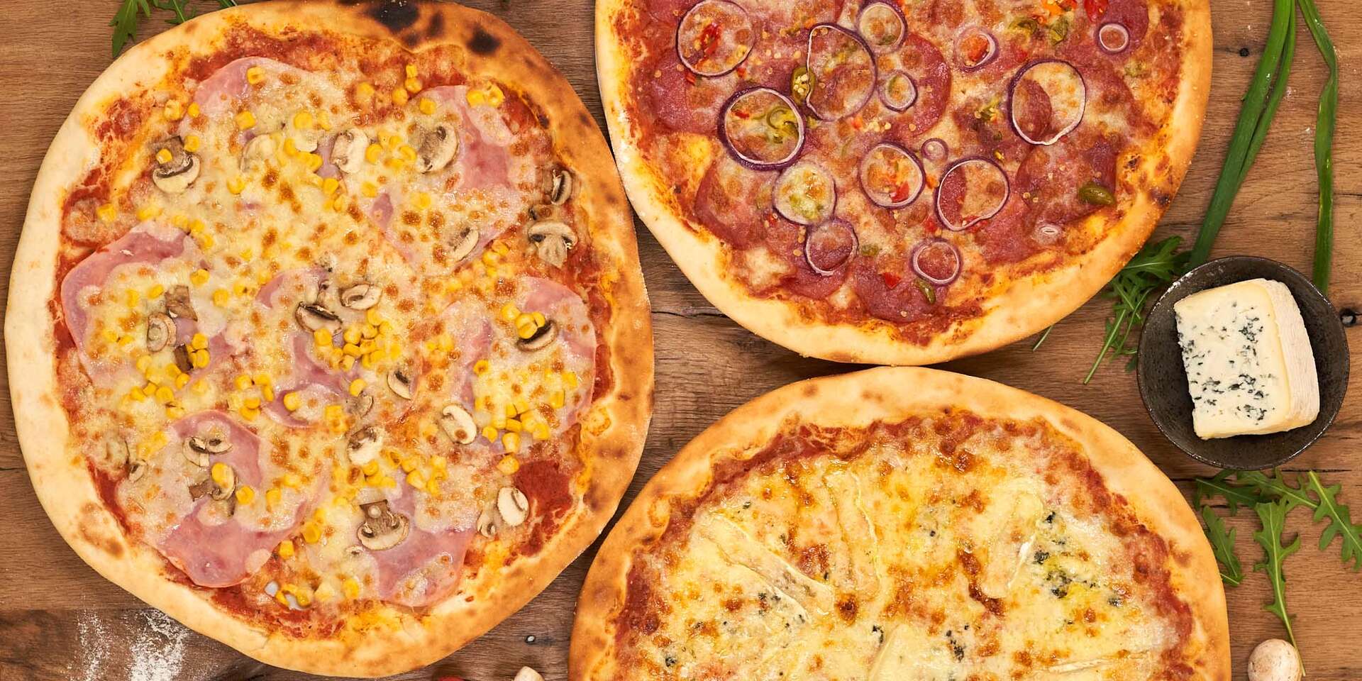 Akákokľvek pizza z jedálneho lístka v Positive Restaurant