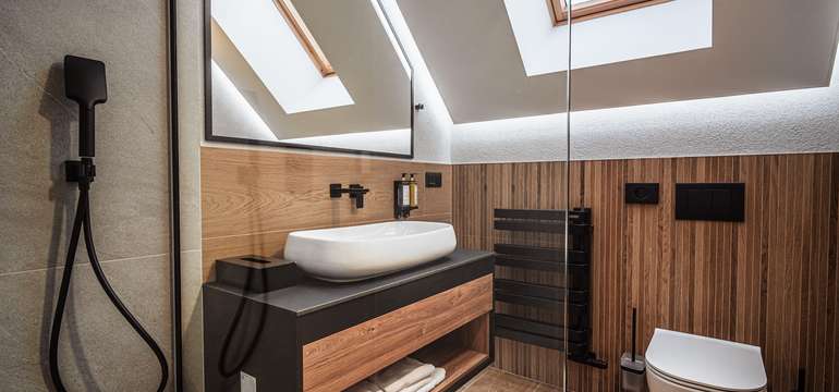 Rodinný mezonetový pokoj v apartmánu Viktória
