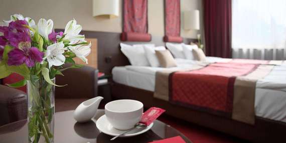 Wellness Hotel Rubin**** v klidné zelené části Budapešti s bazénem, ​​vířivkou a spoustou saun/Maďarsko - Budapešť