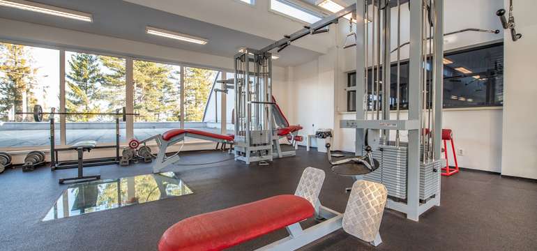 Fitness centrum v hotelu Altis****