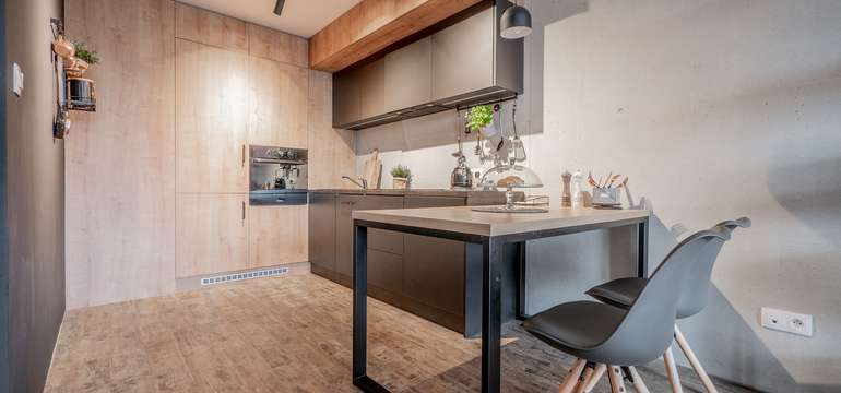 Kuchynská časť apartmánu