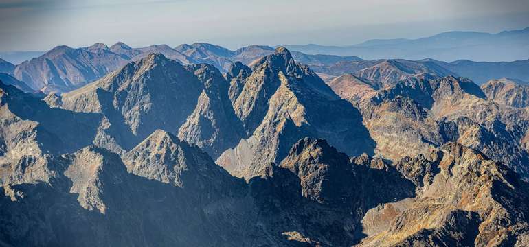 Vyhliadkový let ponad Tatry