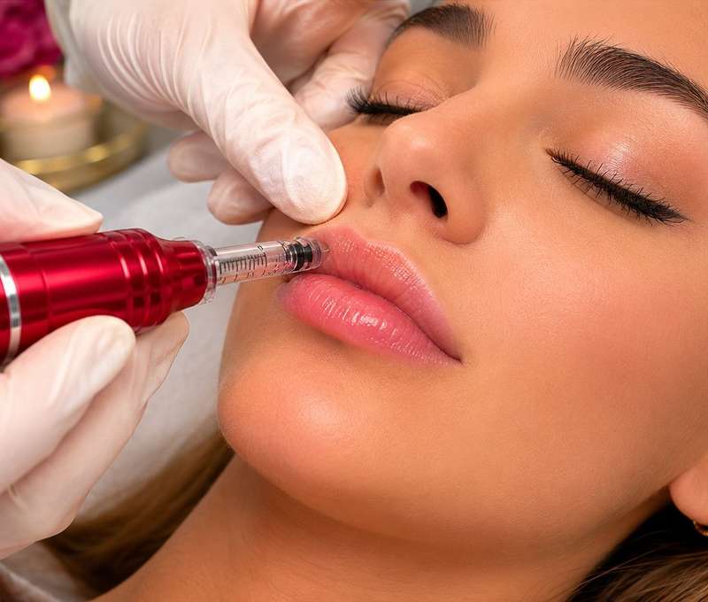 Revolučné bezbolestné zväčšenie Hyaluron Pen alebo hĺbková hydratácia Kiss Lips Therapy