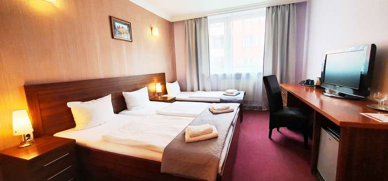 Komfortne vybavené izby hotela Relax Inn**** v Prahe