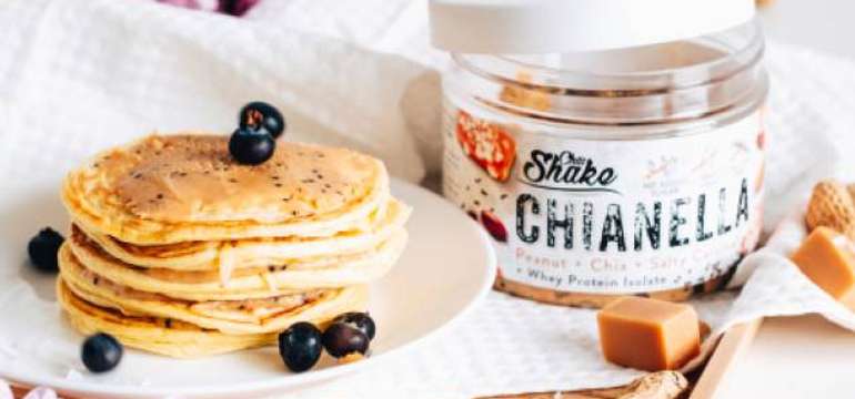 Schudnite s diétnym jedálničkom Chiashake.sk - proteínové maslá, pudingy, palacinky aj vegan shaky