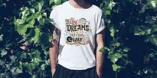 Tričko s vlastnou potlačou.