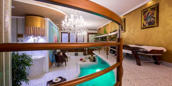 Relaxačné procedury v indických ájurvédskych kúpeľoch RASAJÁNA v GOLDEN ROYAL Boutique & SPA****/Košice - Staré Mesto